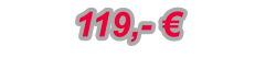 119,- €