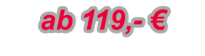 ab 119,- €